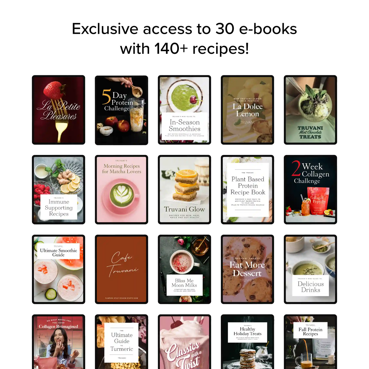 Truvani Digital Recipe Library